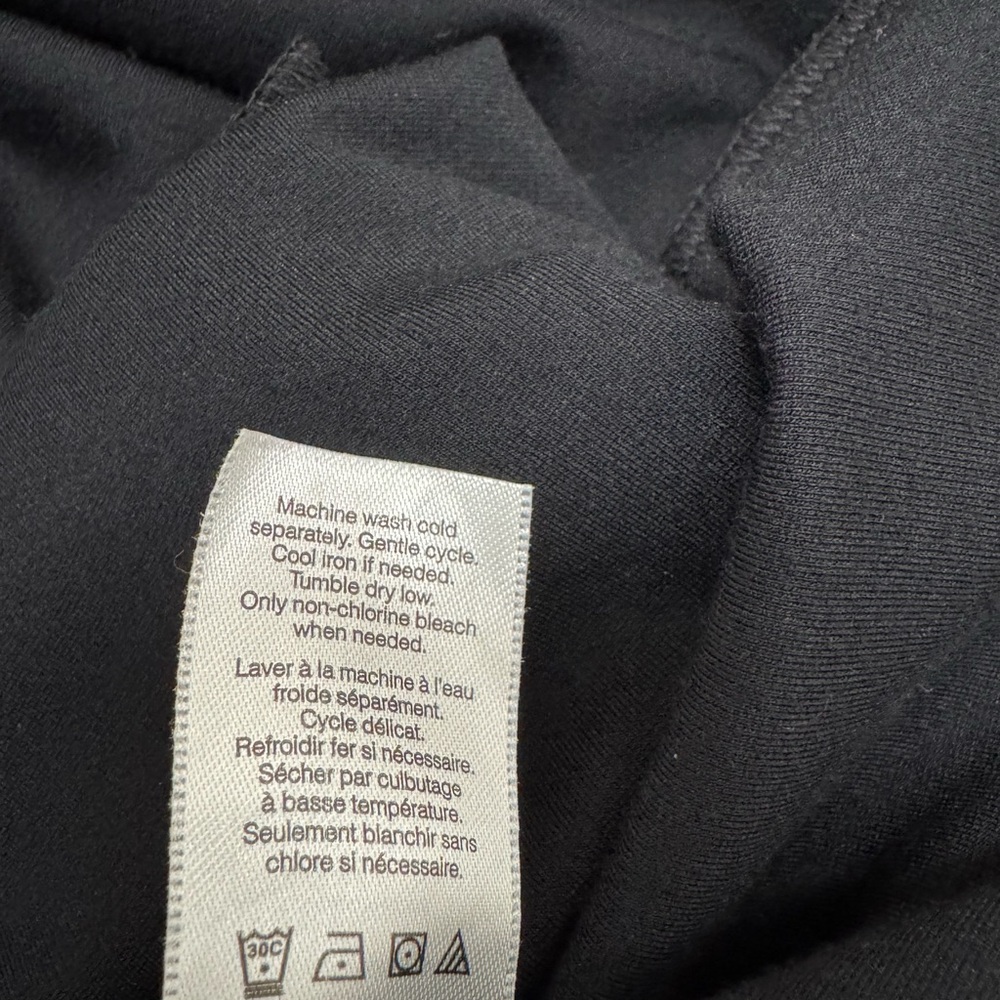 Coldwater Creek Black Pocket Knit Dress Size M Casual Minimalist - Picture 8 of 13